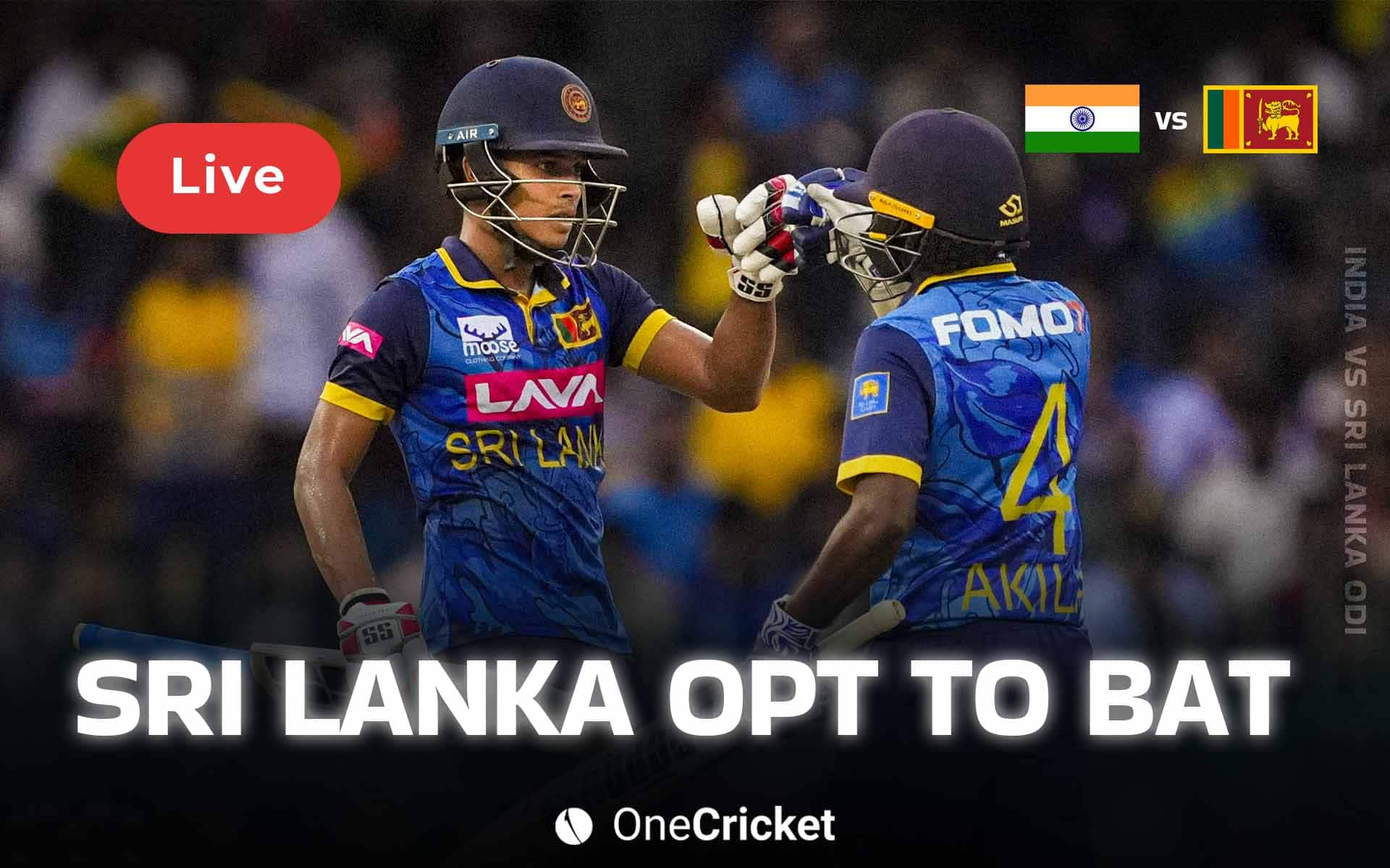 IND Vs SL 2nd ODI Live Score: Match Updates, Highlights And Live Streaming